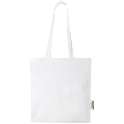 Tote bag in cotone riciclato GRS da 140 g/m2 Madras - 7L