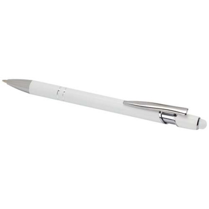 Penna a sfera con finitura argento Kish-inchiostro blu