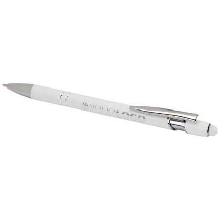Penna a sfera con finitura argento Kish-inchiostro blu