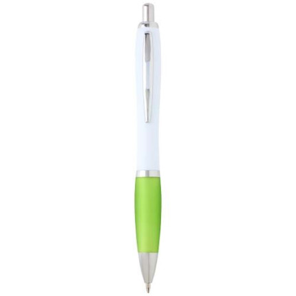 Penna a sfera in plastica riciclata Nash-inchiostro blu