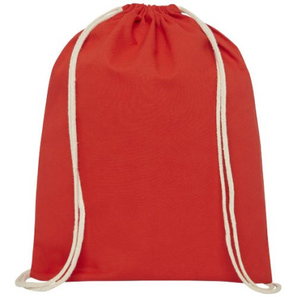 Zaino con cordoncino Oregon in cotone da 140 g/m² - 5L