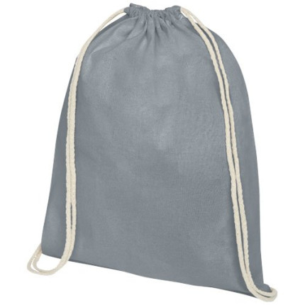 Zaino con cordoncino Oregon in cotone da 140 g/m² - 5L