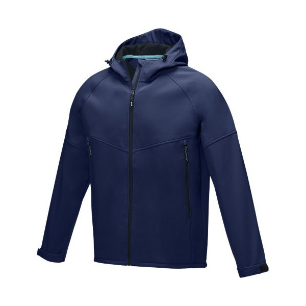 Giacca Coltan da uomo in softshell riciclato