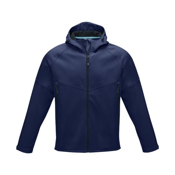 Giacca Coltan da uomo in softshell riciclato