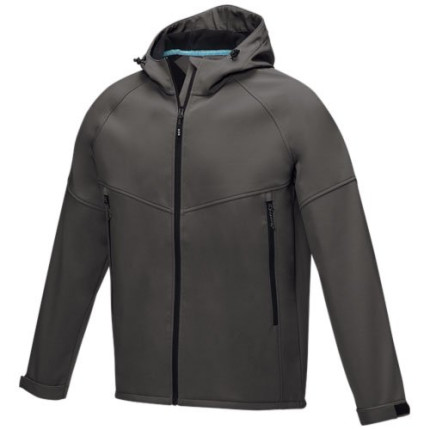 Giacca Coltan da uomo in softshell riciclato