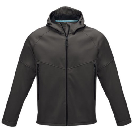 Giacca Coltan da uomo in softshell riciclato