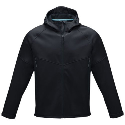 Giacca Coltan da uomo in softshell riciclato