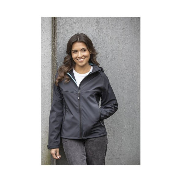 Giacca Coltan da donna in softshell riciclato