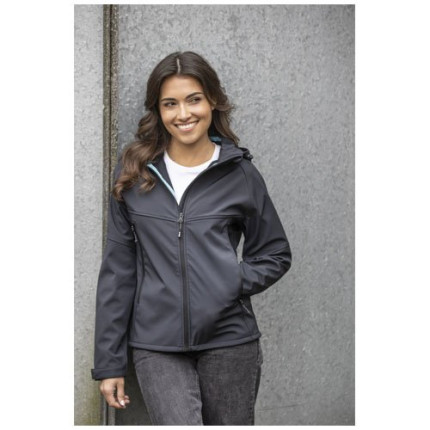 Giacca Coltan da donna in softshell riciclato