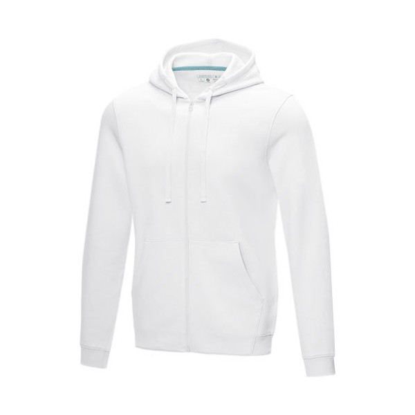 Felpa Ruby da uomo con cappuccio e full zip in...