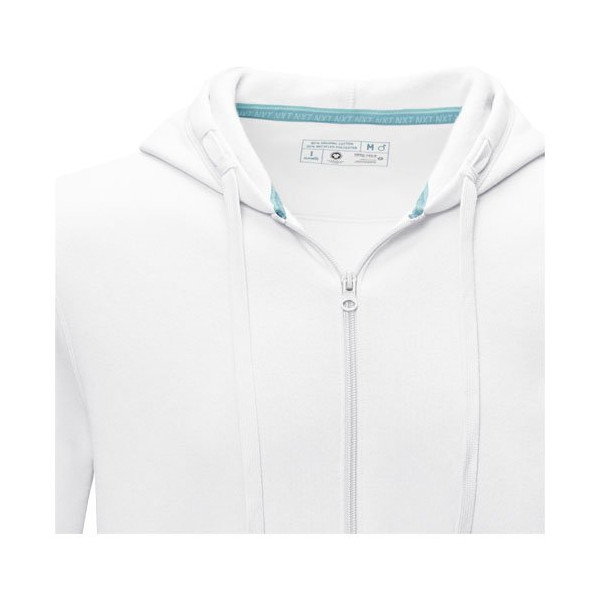 Felpa Ruby da uomo con cappuccio e full zip in...