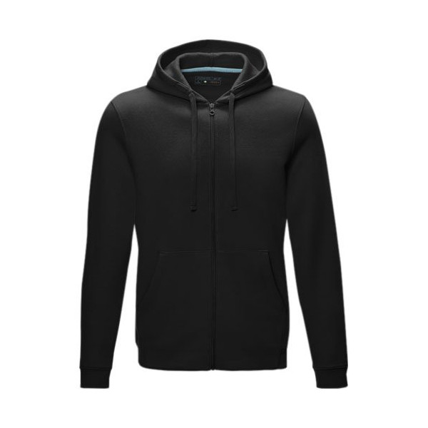 Felpa Ruby da uomo con cappuccio e full zip in...