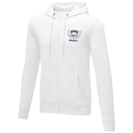 Felpa Theron con cappuccio full zip da uomo