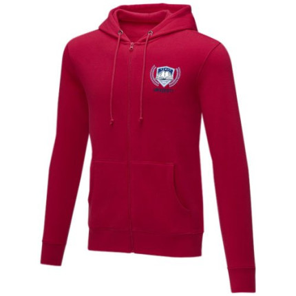 Felpa Theron con cappuccio full zip da uomo