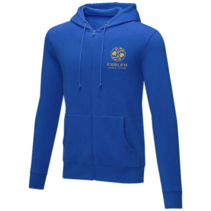 Felpa Theron con cappuccio full zip da uomo