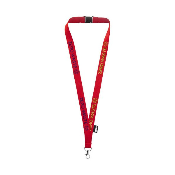 Lanyard Tom in PET riciclato con sgancio di...