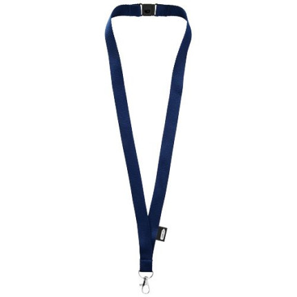 Lanyard Tom in PET riciclato con sgancio di sicurezza