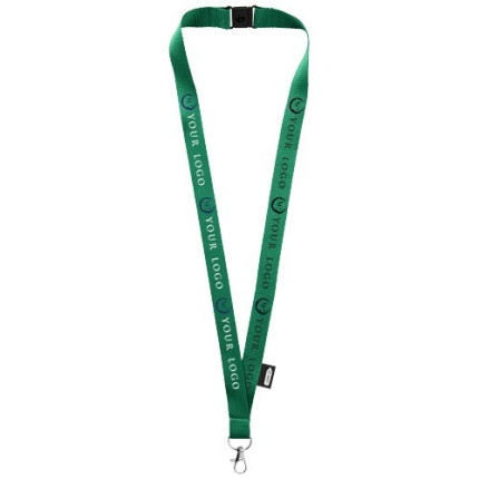 Lanyard Tom in PET riciclato con sgancio di sicurezza