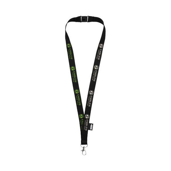 Lanyard Tom in PET riciclato con sgancio di...