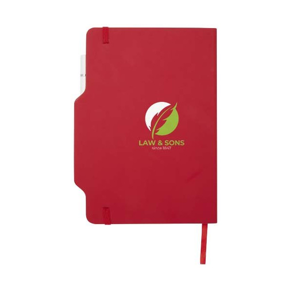 Blocco note formato A5 con copertina rigida e...