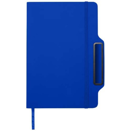 Blocco note formato A5 con copertina rigida e combinazione di penna e matita Nexus