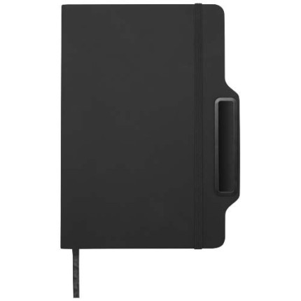 Blocco note formato A5 con copertina rigida e combinazione di penna e matita Nexus