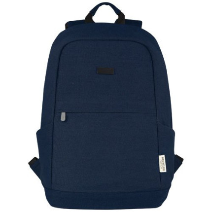 Zaino antifurto per portatile da 15,6" in canvas riciclato certificato GRS Joey - 18L