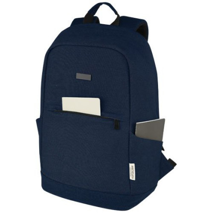 Zaino antifurto per portatile da 15,6" in canvas riciclato certificato GRS Joey - 18L