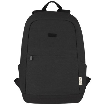 Zaino antifurto per portatile da 15,6" in canvas riciclato certificato GRS Joey - 18L
