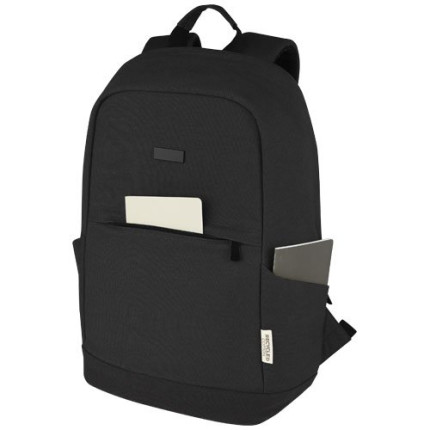 Zaino antifurto per portatile da 15,6" in canvas riciclato certificato GRS Joey - 18L