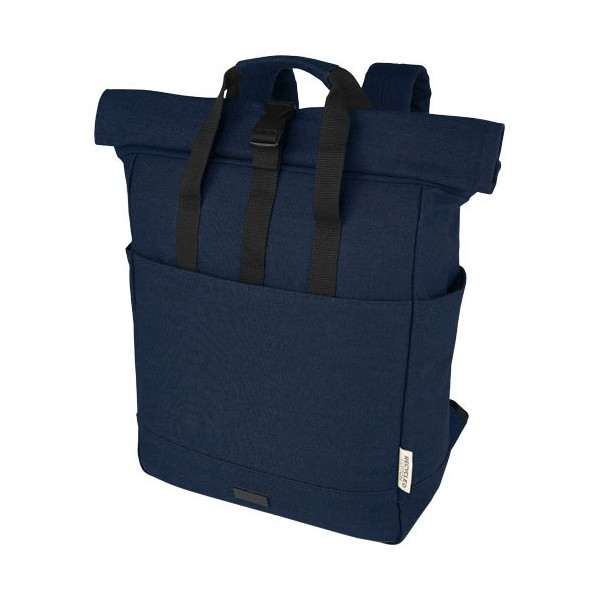 Zaino rolltop per portatile da 15" in canvas...