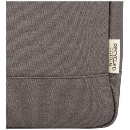 Zaino rolltop per portatile da 15" in canvas riciclato certificato GRS Joey - 15L