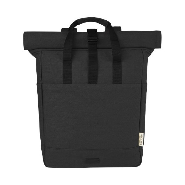 Zaino rolltop per portatile da 15" in canvas...