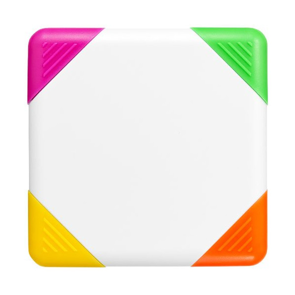 Evidenziatore quadrato a 4 colori Trafalgar