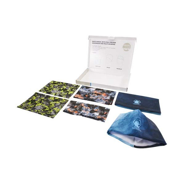 Confezione di copricapi assortiti con stampa a...