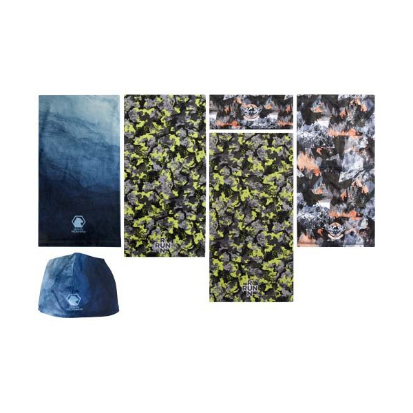 Confezione di copricapi assortiti con stampa a...