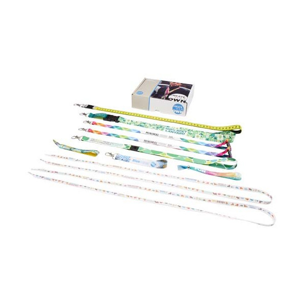 Confezione con cordini assortiti con stampa a...