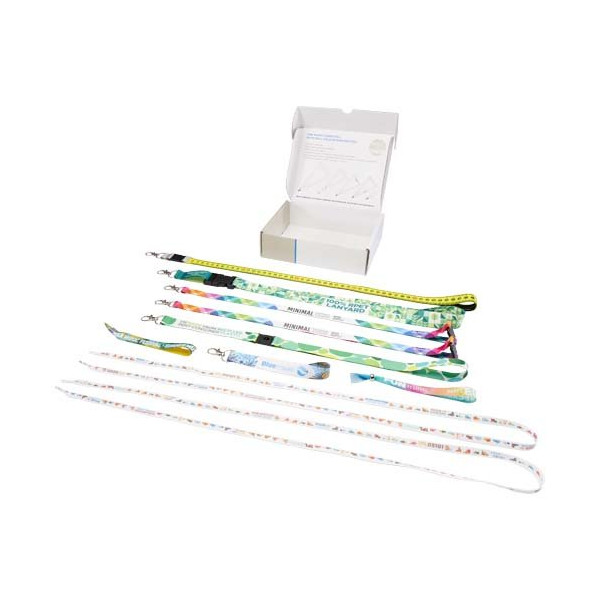Confezione con cordini assortiti con stampa a...