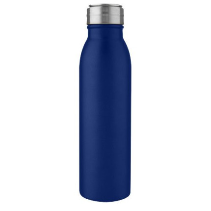 Borraccia sportiva Harper da 700 ml in acciaio inossidabile con anello in metallo