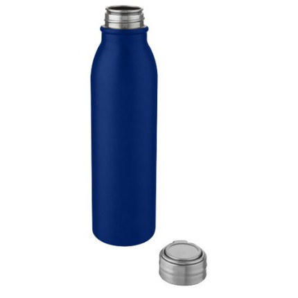 Borraccia sportiva Harper da 700 ml in acciaio inossidabile con anello in metallo