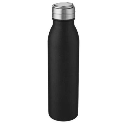 Borraccia sportiva Harper da 700 ml in acciaio inossidabile con anello in metallo