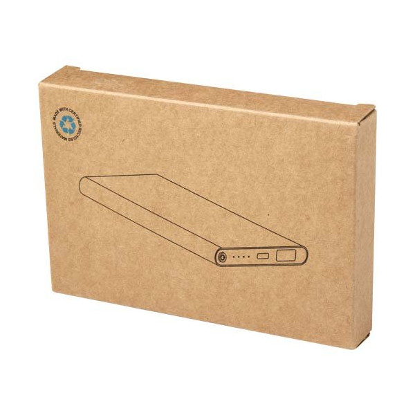 Power bank in alluminio riciclato da 4000 mAh...