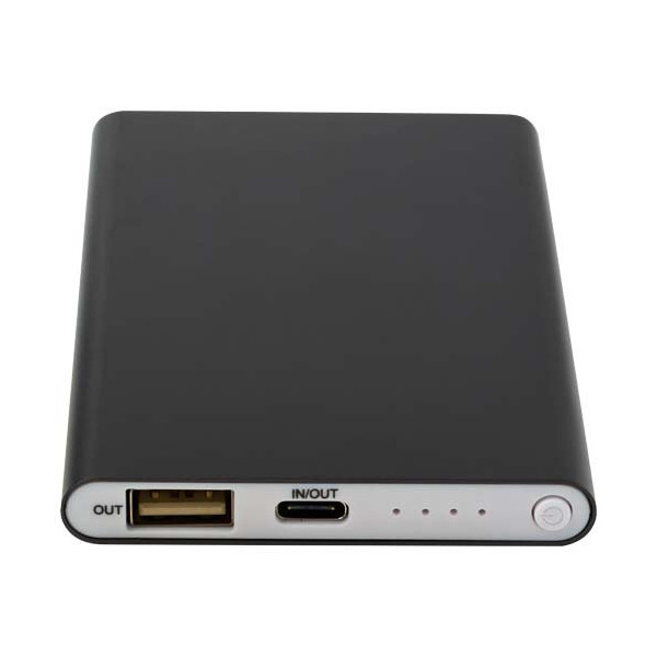 Power bank in alluminio riciclato da 4000 mAh...