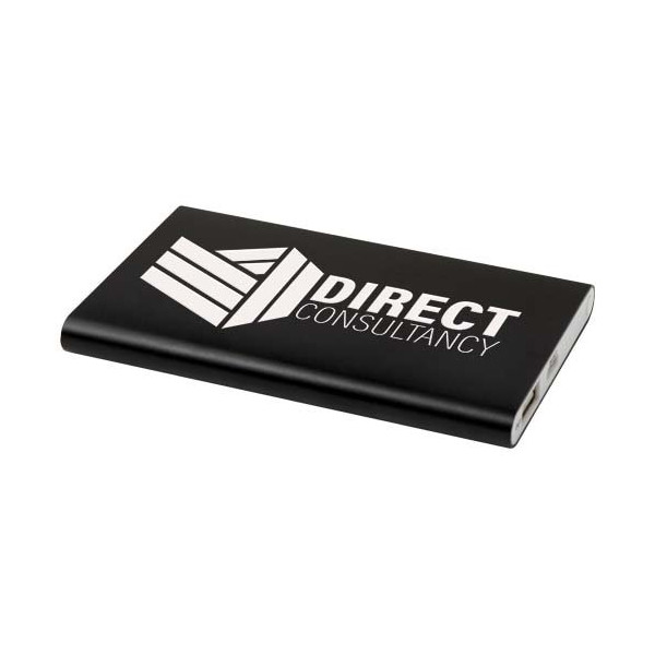 Power bank in alluminio riciclato da 4000 mAh...