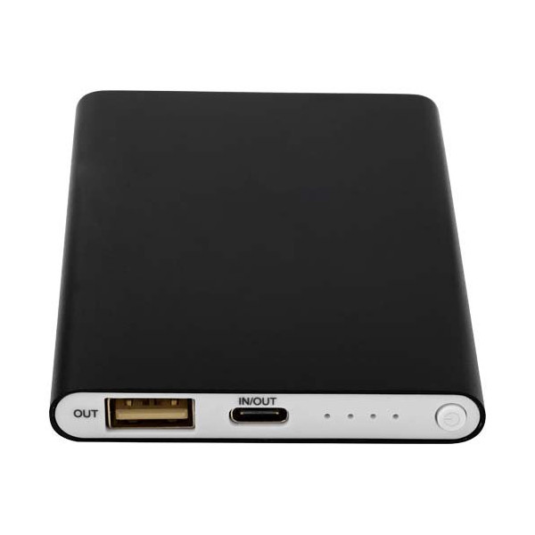 Power bank in alluminio riciclato da 4000 mAh...