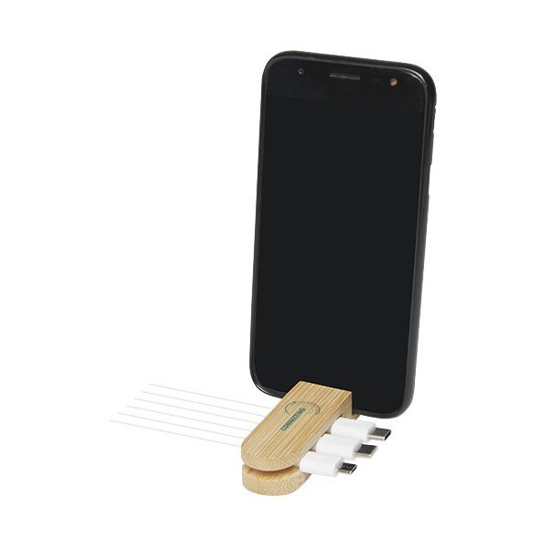 Organizer per cavi in bambù Edulis