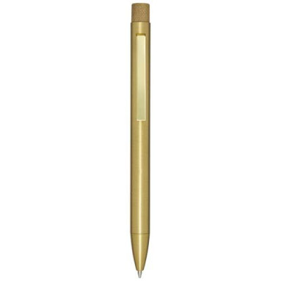 Penna a sfera in ottone riciclato Beatriz-inchiostro blu