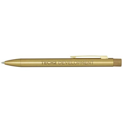 Penna a sfera in ottone riciclato Beatriz-inchiostro blu 2