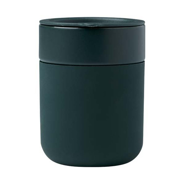 Bicchiere in ceramica con involucro in silicone...