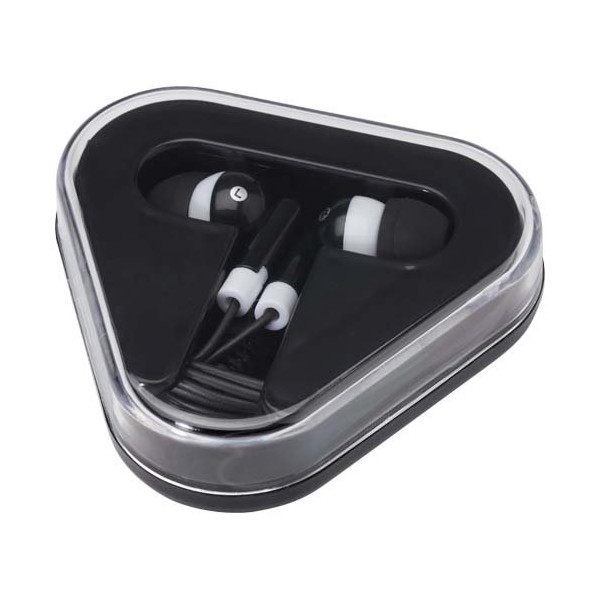 Auricolari con astuccio in plastica riciclata...